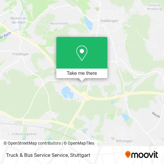 Карта Truck & Bus Service Service