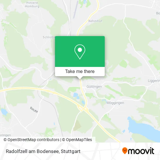 Карта Radolfzell am Bodensee