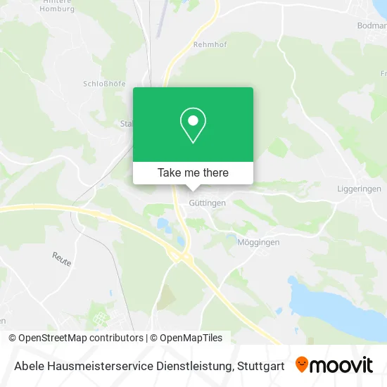 Карта Abele Hausmeisterservice Dienstleistung