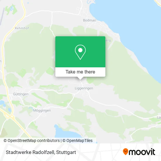 Карта Stadtwerke Radolfzell