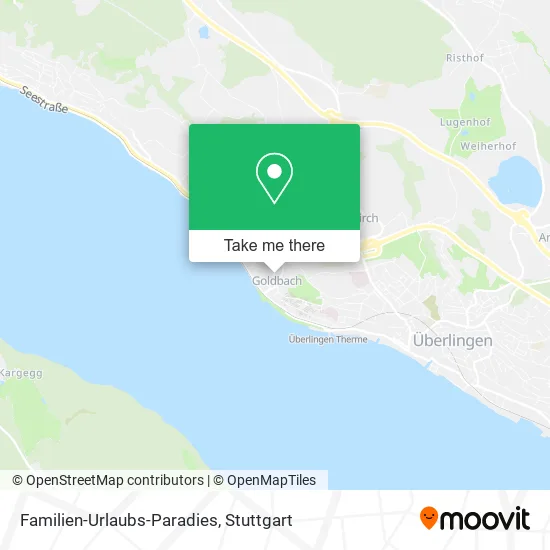 Карта Familien-Urlaubs-Paradies