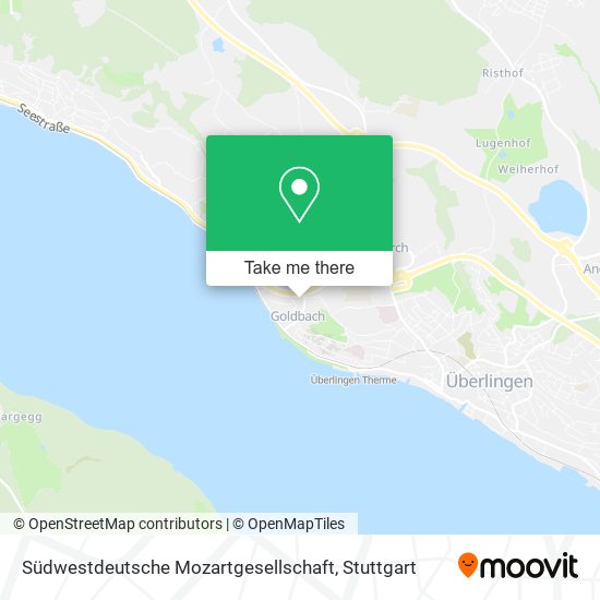 Südwestdeutsche Mozartgesellschaft map