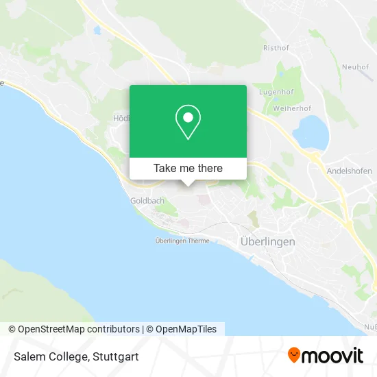 Карта Salem College