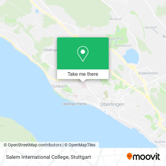 Salem International College map