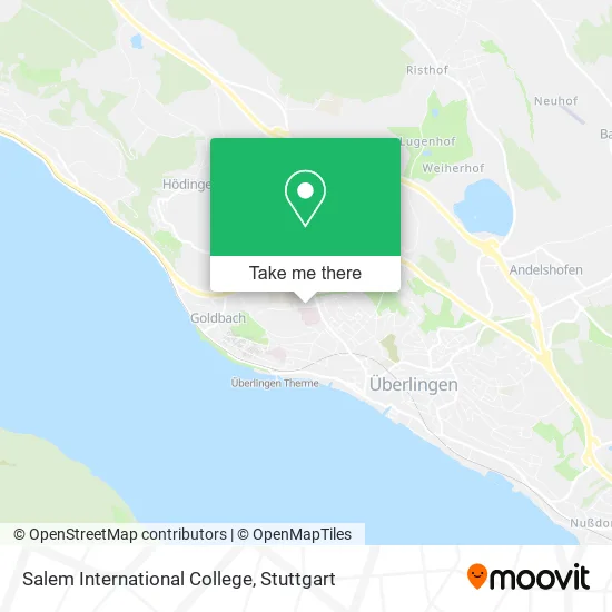 Карта Salem International College