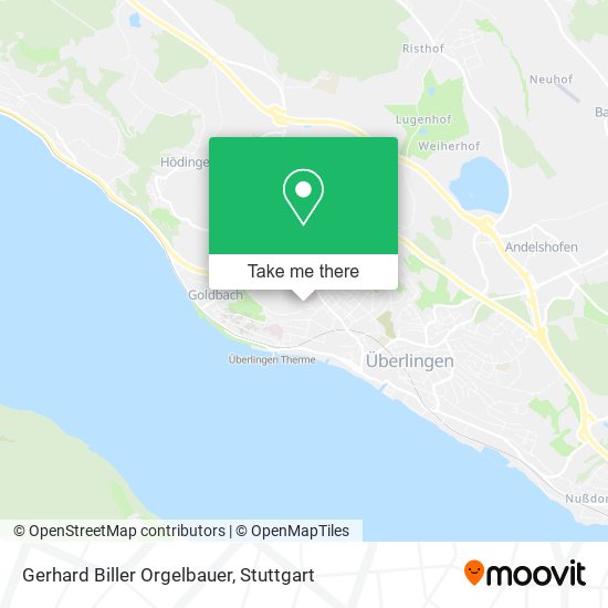 Gerhard Biller Orgelbauer map