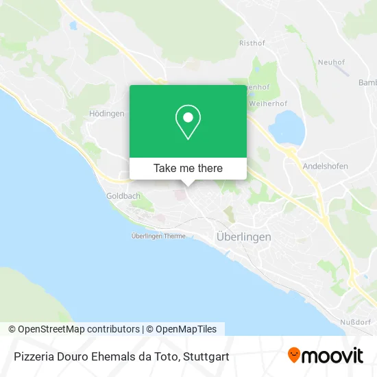 Карта Pizzeria Douro Ehemals da Toto