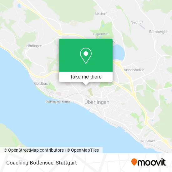 Карта Coaching Bodensee