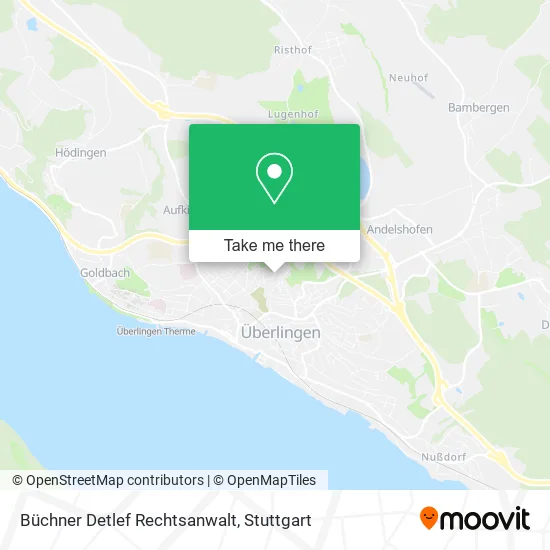 Карта Büchner Detlef Rechtsanwalt