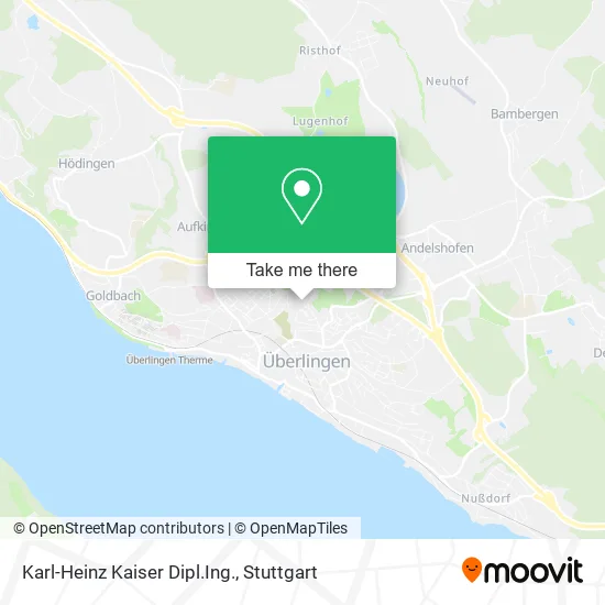 Карта Karl-Heinz Kaiser Dipl.Ing.