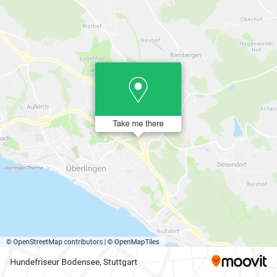 Карта Hundefriseur Bodensee