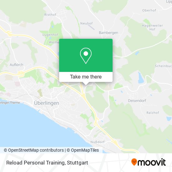 Reload Personal Training map