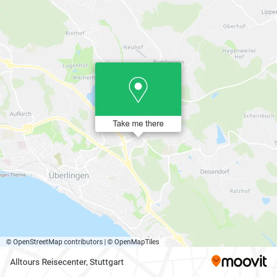 Карта Alltours Reisecenter