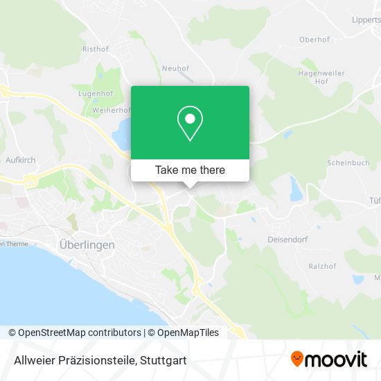 Карта Allweier Präzisionsteile