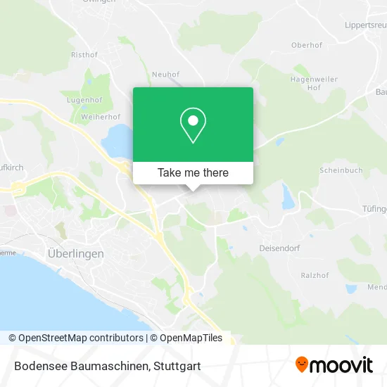 Карта Bodensee Baumaschinen