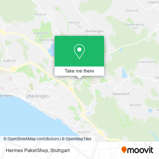 Карта Hermes PaketShop