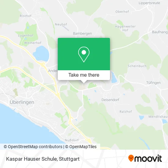 Карта Kaspar Hauser Schule