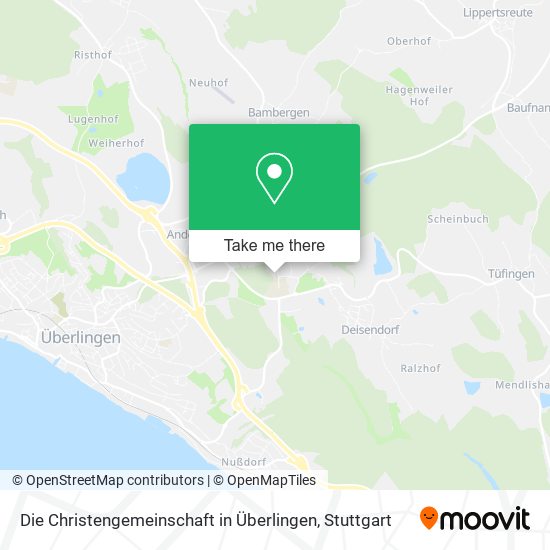 Die Christengemeinschaft in Überlingen map