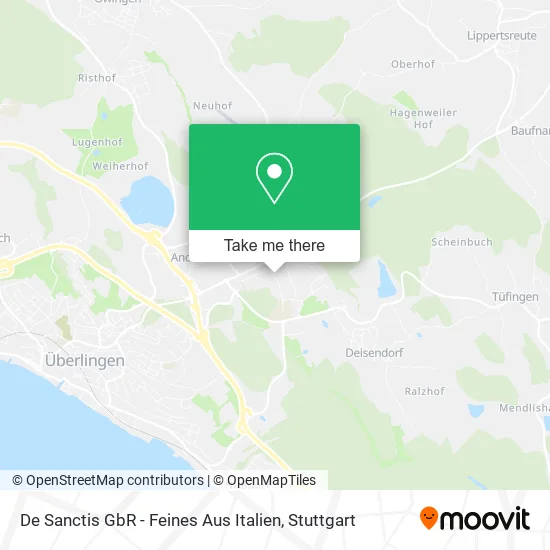 Карта De Sanctis GbR - Feines Aus Italien