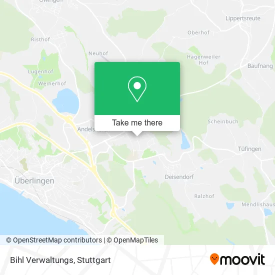 Карта Bihl Verwaltungs