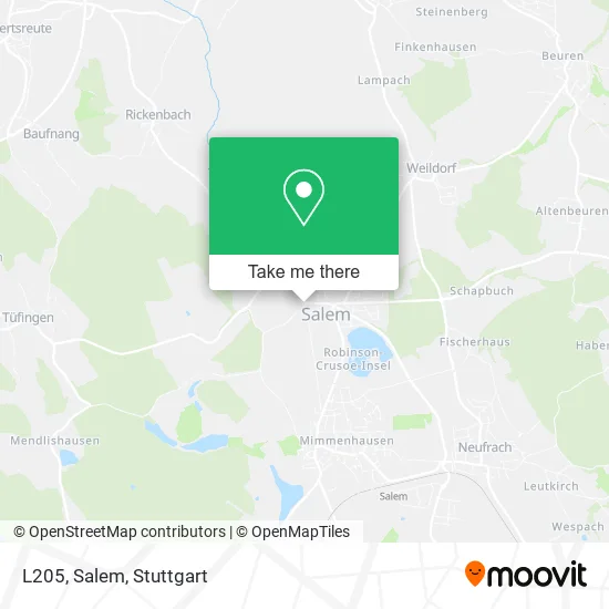 Карта L205, Salem