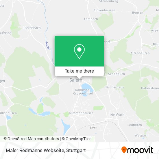 Maler Redmanns Webseite map