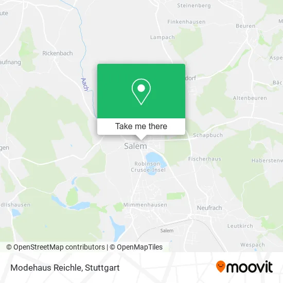 Карта Modehaus Reichle