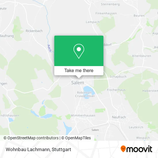 Карта Wohnbau Lachmann