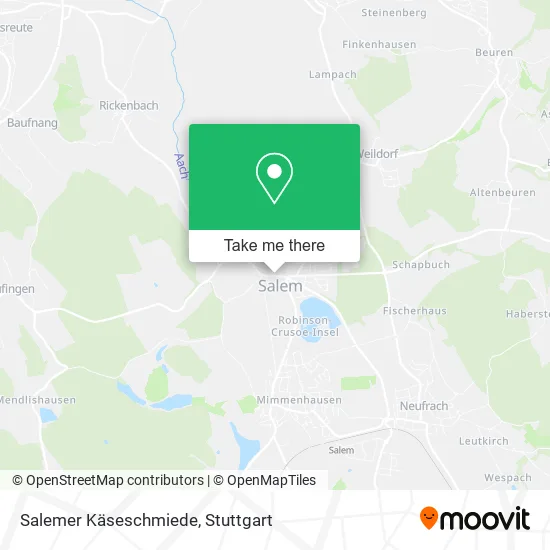 Карта Salemer Käseschmiede