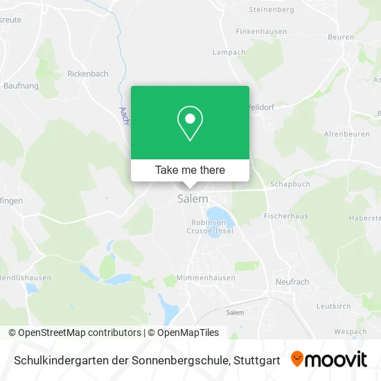 Карта Schulkindergarten der Sonnenbergschule