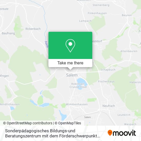 Sonderpädagogisches Bildungs-und Beratungszentrum mit dem Förderschwerpunkt Lernen Stefansfeld map