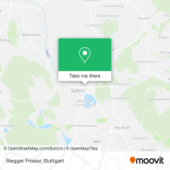 Карта Riegger Friseur