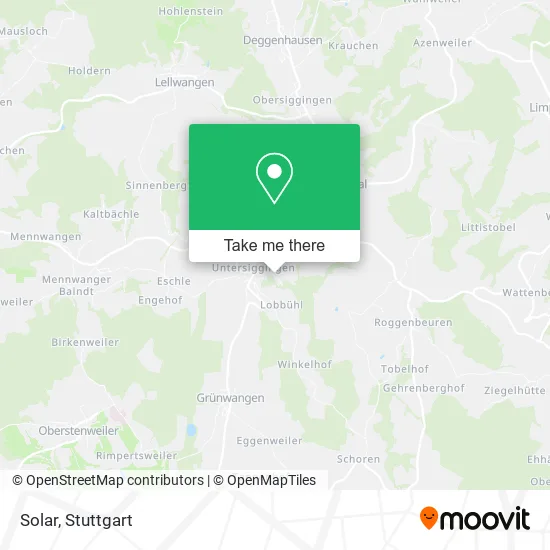 Карта Solar