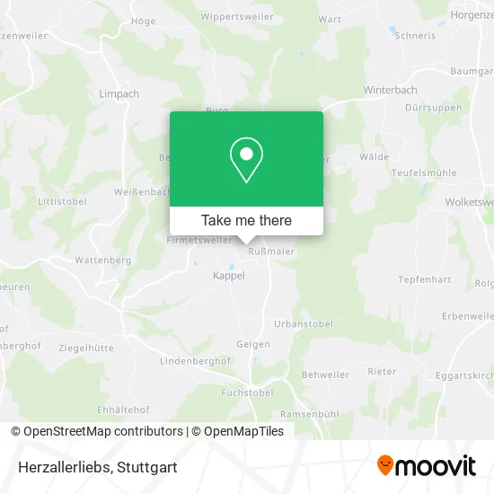 Карта Herzallerliebs
