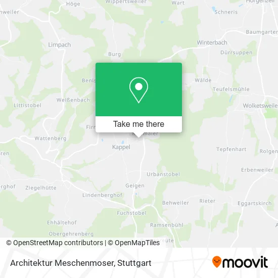 Карта Architektur Meschenmoser