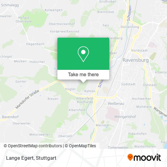 Карта Lange Egert