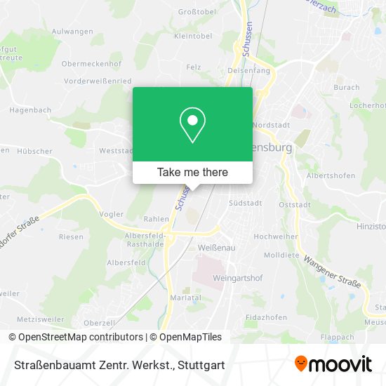 Straßenbauamt Zentr. Werkst. map