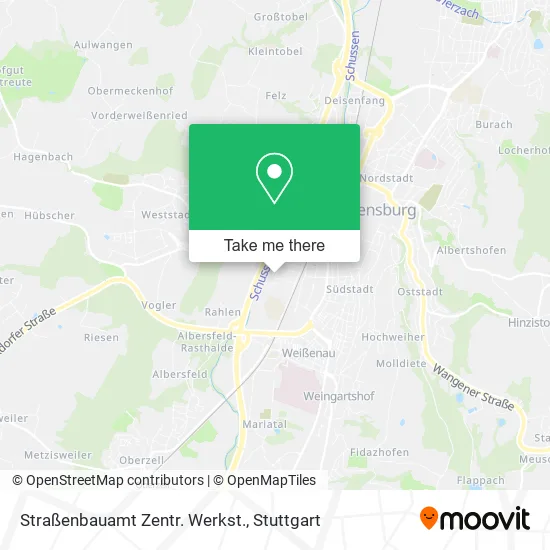 Карта Straßenbauamt Zentr. Werkst.