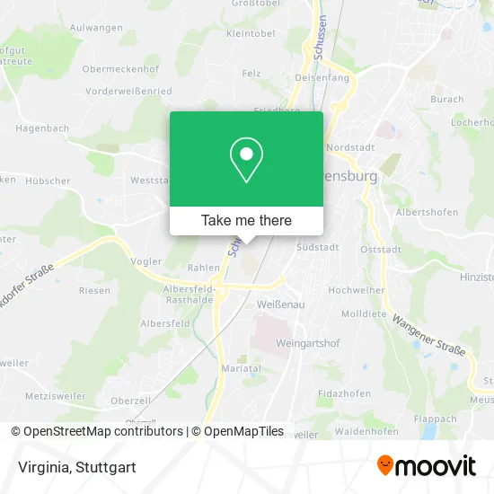 Карта Virginia