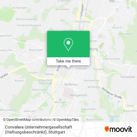 Карта Convalere Unternehmergesellschaft (Haftungsbeschränkt)