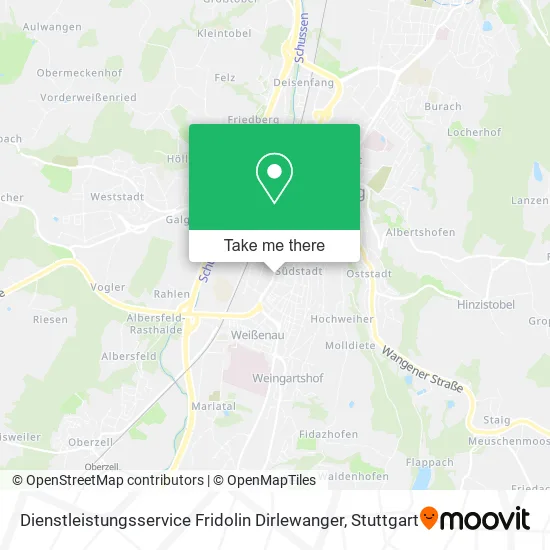 Карта Dienstleistungsservice Fridolin Dirlewanger