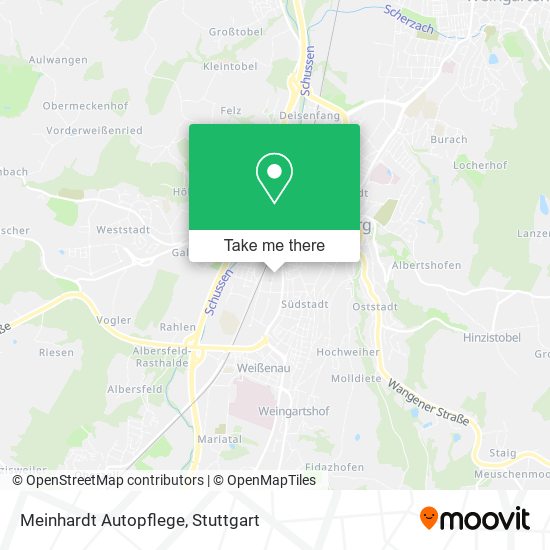 Meinhardt Autopflege map