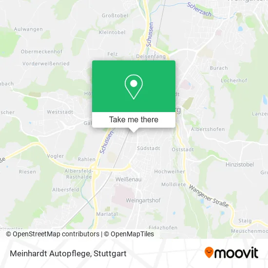 Карта Meinhardt Autopflege