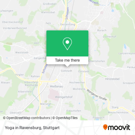 Карта Yoga in Ravensburg