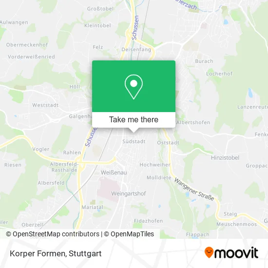 Карта Korper Formen