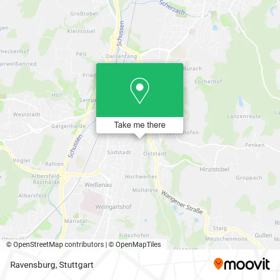 Карта Ravensburg