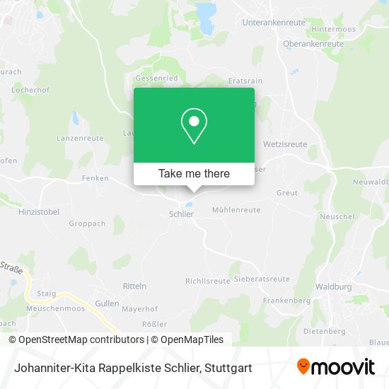 Johanniter-Kita Rappelkiste Schlier map