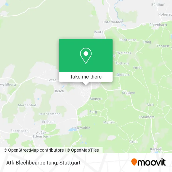 Карта Atk Blechbearbeitung