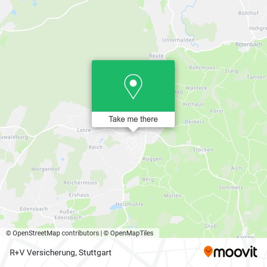 Карта R+V Versicherung