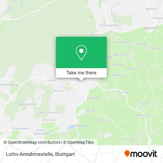 Lotto-Annahmestelle map